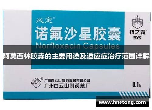 阿莫西林胶囊的主要用途及适应症治疗范围详解